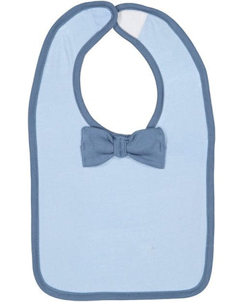 Rabbit Skins 1002 Infant Baby Rib Bow Tie Bib