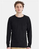 Hanes W120 Unisex Workwear Long Sleeve Pocket T-Shirt