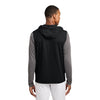 Sport-Tek ST858 Sport-Wick Stretch Sleeveless Hooded 1/4-Zip
