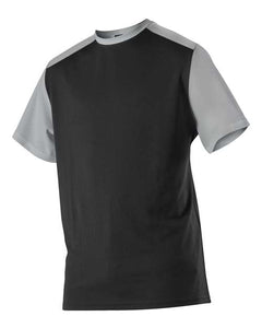 Alleson Athletic 532CJY Youth Crewneck Pullover Baseball Jersey - 