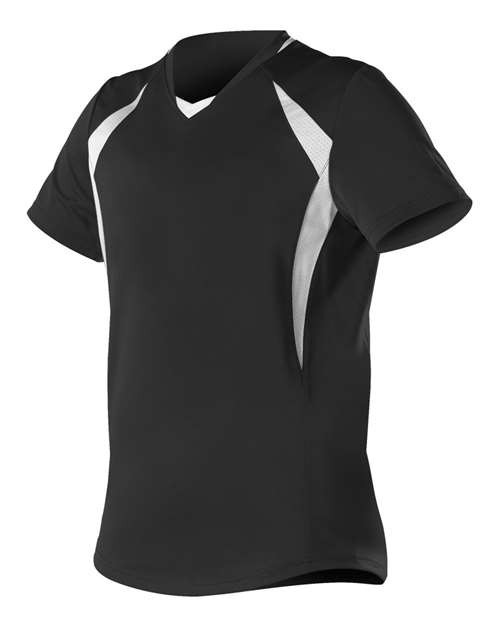 Alleson Athletic 552JG Girls' Short Sleeve Fastpitch Jersey
