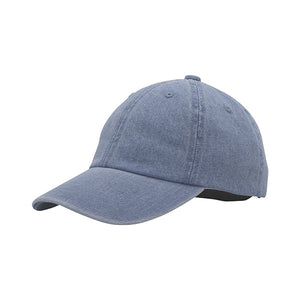 Mega Cap 7610Y Youth Washed Denim Cap - 