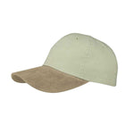 Mega Cap 7611B Washed Pigment Dyed Twill Cap W/Suede Bill