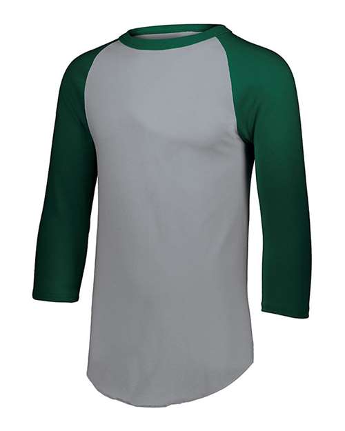Augusta Sportswear 4421 Youth Three-Quarter Sleeve Baseball Jersey