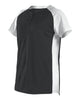 Alleson Athletic 522PDWG Girls' Two Button Fastpitch Jersey