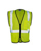 Kishigo 1537-1538 Unisex Double-Pocket Zippered Economy Class 2  Vest