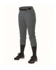 Alleson Athletic 605PBWY Girls' Fastpitch Softball Pants with Belt Loops