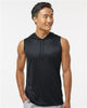 Badger 4108 Men's B-Core Sleeveless Hooded T-Shirt