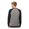 Independent Trading Co PRM30SBC Unisex Special Blend Raglan Crewneck Sweatshirt