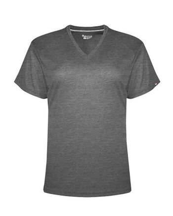 Badger 1002 Women's FitFlex Performance V-Neck T-Shirt