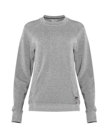 Badger 1041 Women's FitFlex French Terry Crewneck Sweatshirt