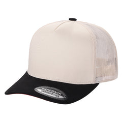Unbranded Suede Bill 5 Panel Trucker Hat - 