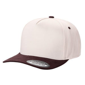 Unbranded Suede Bill 5 Panel Hat - 