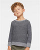 Rabbit Skins 3379 Toddler Harborside Mélange French Terry Crewneck Sweatshirt