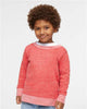 Rabbit Skins 3379 Toddler Harborside Mélange French Terry Crewneck Sweatshirt