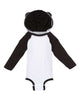 Rabbit Skins 4418 Infant Fine Jersey Character Hooded Long Sleeve Bodysuit with Ears