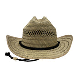 Mega Cap 8034 Cowboy Straw Hat