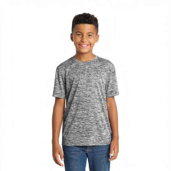 Sport-Tek YST390 Youth PosiCharge Electric Heather Tee