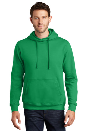 Port & Company PC850H Fan Favorite Fleece Pullover Hooded Sweatshirt - Athletic Kelly - 