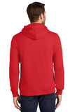 Port & Company PC850H Fan Favorite Fleece Pullover Hooded Sweatshirt - Bright Red
