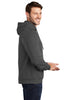 Port & Company PC850H Fan Favorite Fleece Pullover Hooded Sweatshirt - Dark Heather Grey
