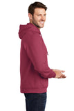 Port & Company PC850H Fan Favorite Fleece Pullover Hooded Sweatshirt - Garnet