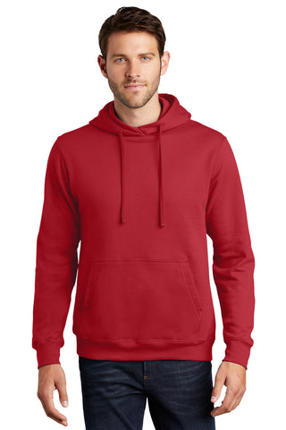 Port & Company PC850H Fan Favorite Fleece Pullover Hooded Sweatshirt - Team Cardinal