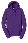 Port & Company PC850H Fan Favorite Fleece Pullover Hooded Sweatshirt - Team Purple