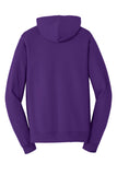 Port & Company PC850H Fan Favorite Fleece Pullover Hooded Sweatshirt - Team Purple