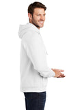 Port & Company PC850H Fan Favorite Fleece Pullover Hooded Sweatshirt - White
