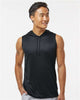 Badger 4108 Men's B-Core Sleeveless Hooded T-Shirt