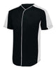 Augusta Sportswear 1655 Men's Full Button Baseball Jersey