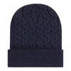 OTTO 82-1 OTTO CAP 12" Cable Knit Beanie with Rib Knit Cuff