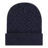 OTTO 82-1 OTTO CAP 12" Cable Knit Beanie with Rib Knit Cuff