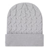 OTTO 82-1 OTTO CAP 12" Cable Knit Beanie with Rib Knit Cuff