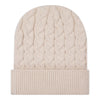 OTTO 82-1 OTTO CAP 12" Cable Knit Beanie with Rib Knit Cuff