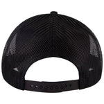 OTTO Cap 83-4 6 Panel Low Profile Mesh Back Trucker Hat, Recycled Cap