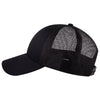 OTTO Cap 83-4 6 Panel Low Profile Mesh Back Trucker Hat, Recycled Cap