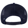 OTTO Cap 83-4 6 Panel Low Profile Mesh Back Trucker Hat, Recycled Cap
