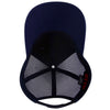 OTTO Cap 83-4 6 Panel Low Profile Mesh Back Trucker Hat, Recycled Cap