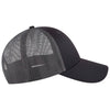 OTTO Cap 83-4 6 Panel Low Profile Mesh Back Trucker Hat, Recycled Cap