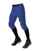 Alleson Athletic 675NF Men's No Fly Football Pants with Slotted Waist