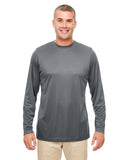 UltraClub 8622 Men's Cool & Dry Performance Long-Sleeve Top