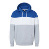 J. America 8644 Varsity Fleece Pullover Hood