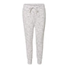 J.America 8675 Ladies Melange Fleece Jogger Pant