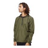 Independent Trading Co EXP54LWP Men's Lightweight Quarter-Zip Windbreaker Pullover Jacket