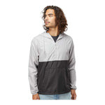 Independent Trading Co EXP54LWP Men's Lightweight Quarter-Zip Windbreaker Pullover Jacket