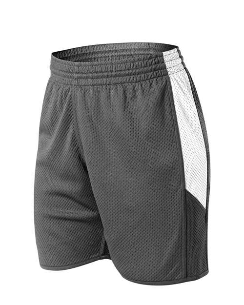 Alleson Athletic 589PSPW Women's Single Ply Reversible Shorts