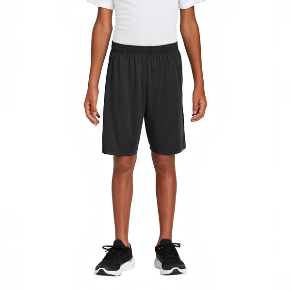 Sport-Tek YST355P Youth PosiCharge Competitor Pocketed Short