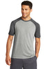 Sport-Tek® ST400 PosiCharge® Tri-Blend Wicking Raglan Tee, T-Shirt